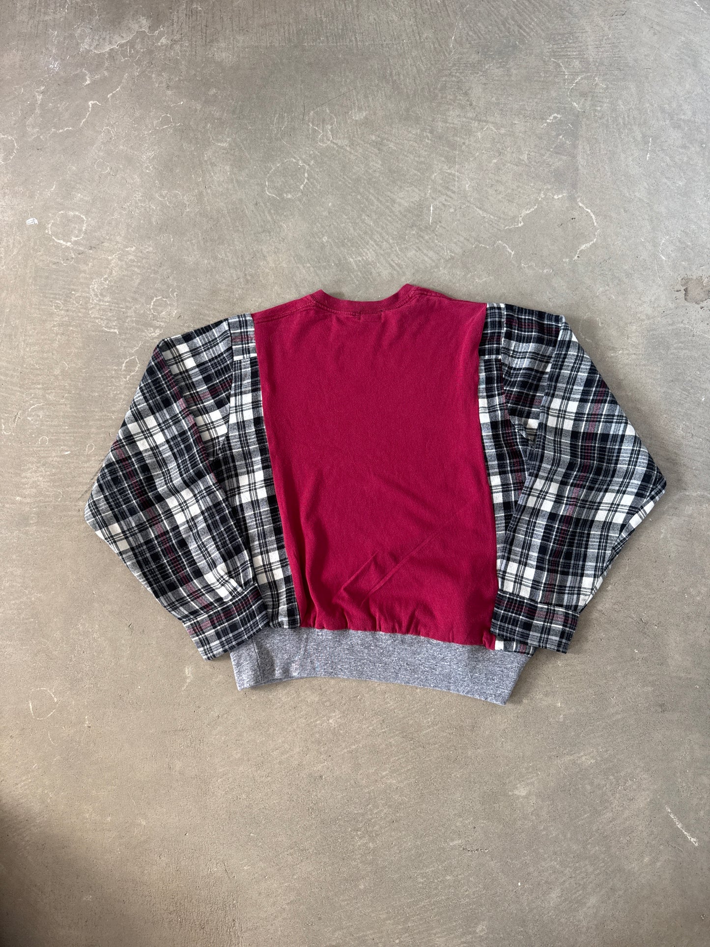 Women’s University Of South Carolina Gamecocks Upcycled Flannel Sweatshirt
