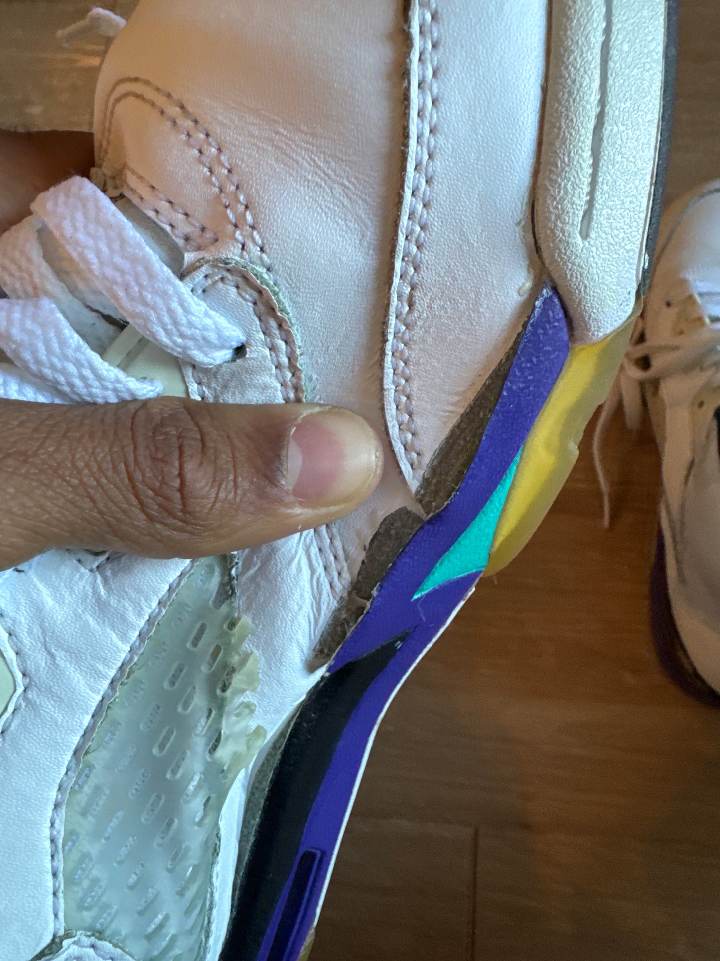 Jordan Retro 5 Grape 2013 Restoration Shoe
