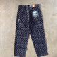 Vintage 90s Veezo Wear Monogram Designer Denim Jeans Set