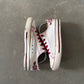 Vintage University Of South Carolina Gamecocks Canvas Converse Style Shoes