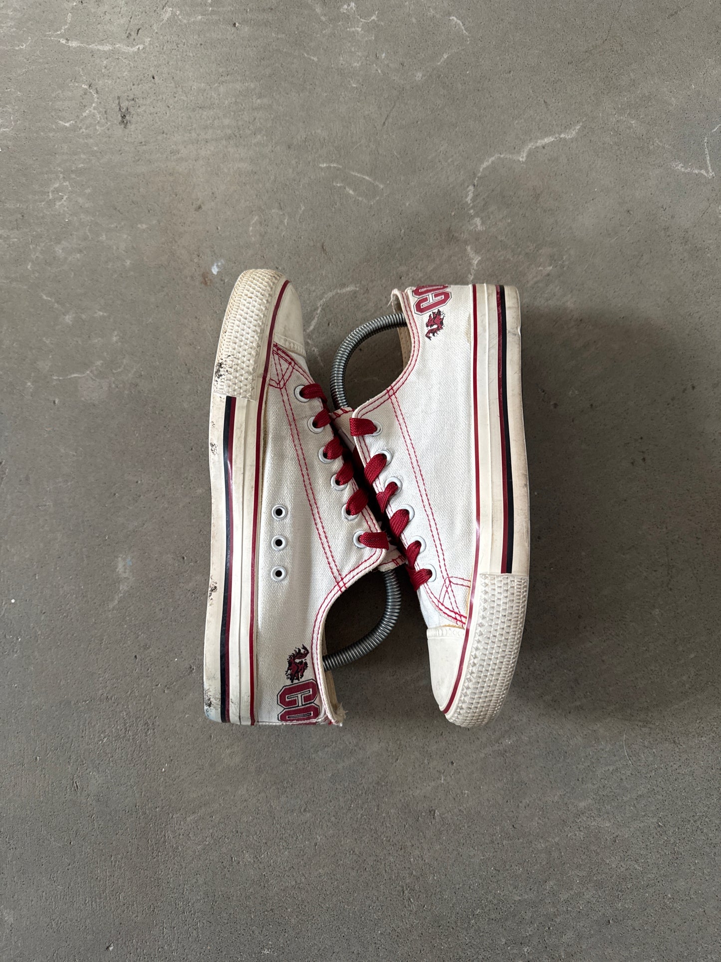 Vintage University Of South Carolina Gamecocks Canvas Converse Style Shoes