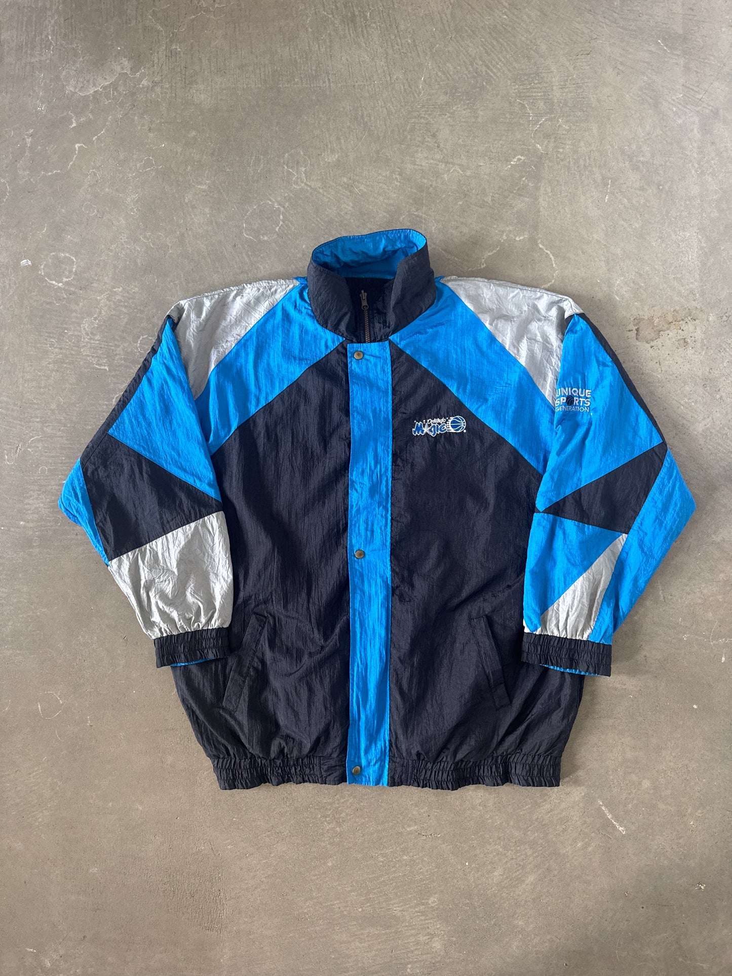 Vintage 90s NBA Orlando Magics Reversible Windbreaker Jacket