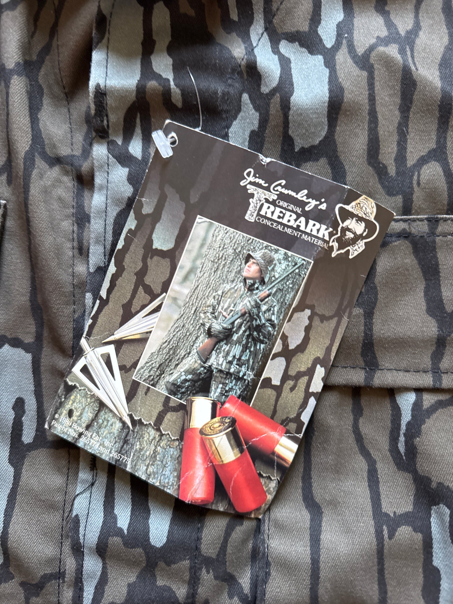 Vintage 1980s Trebark Camo Jacket
