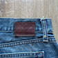 Vintage Gap Loose Fit Distressed Paint Splatter Denim Jeans