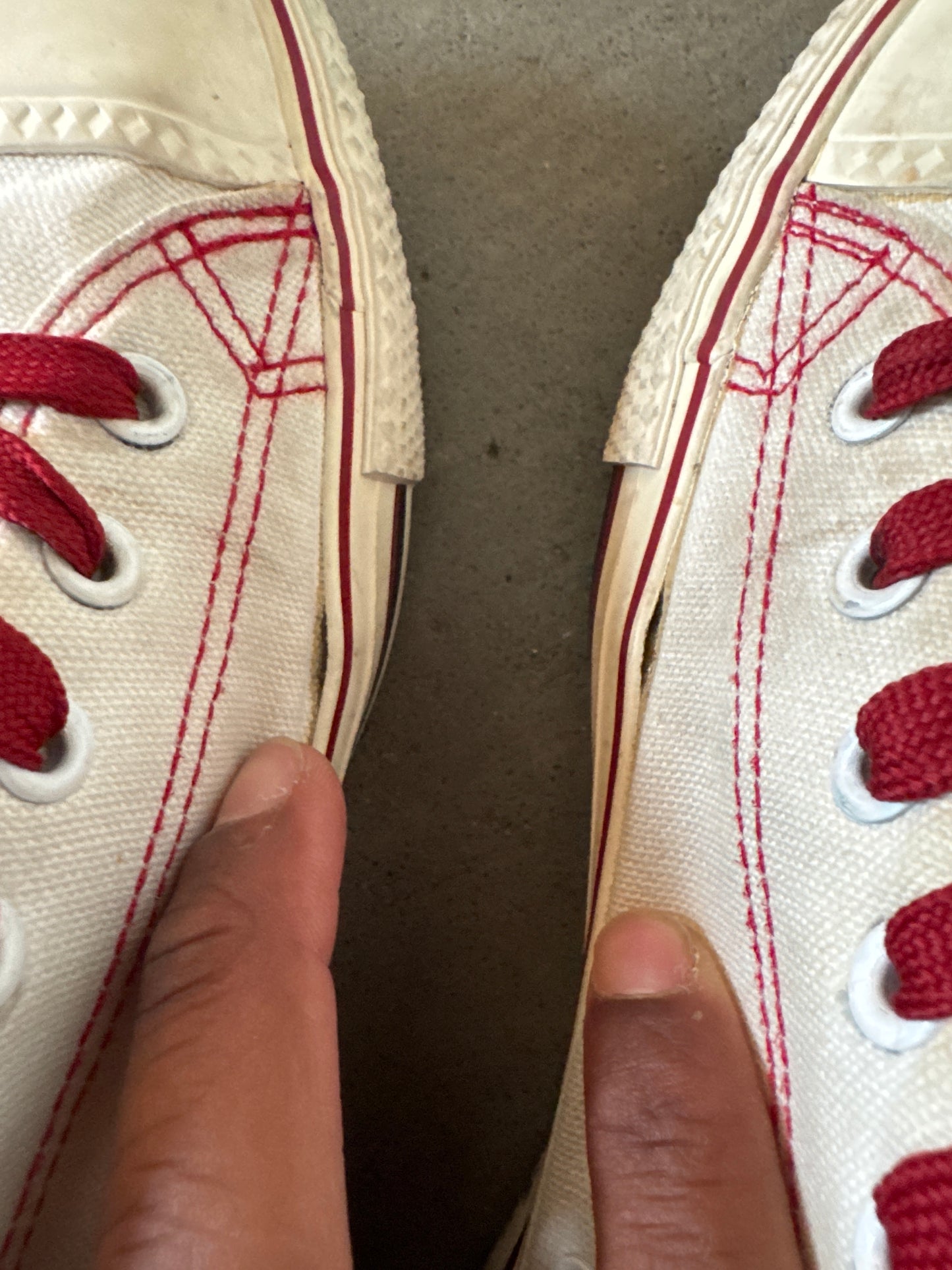 Vintage University Of South Carolina Gamecocks Canvas Converse Style Shoes