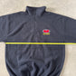 Vintage Wu Wear Fleece Embroidered Logo Quarter Zip Pullover