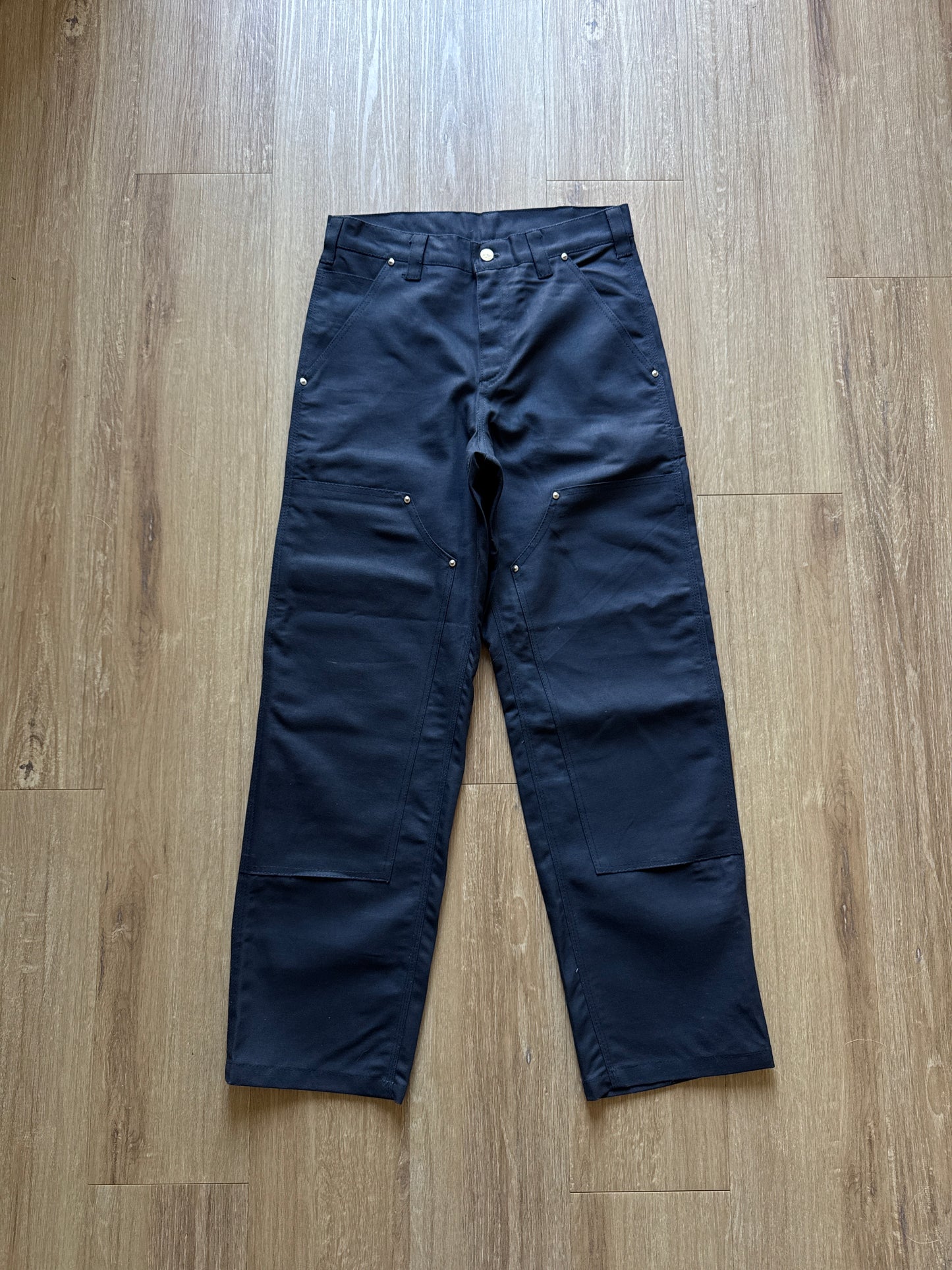 Carhartt Navy Blue Double Knee Pants