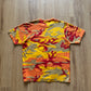 Supreme Intarsia Camo S/S Orange Camo Tee