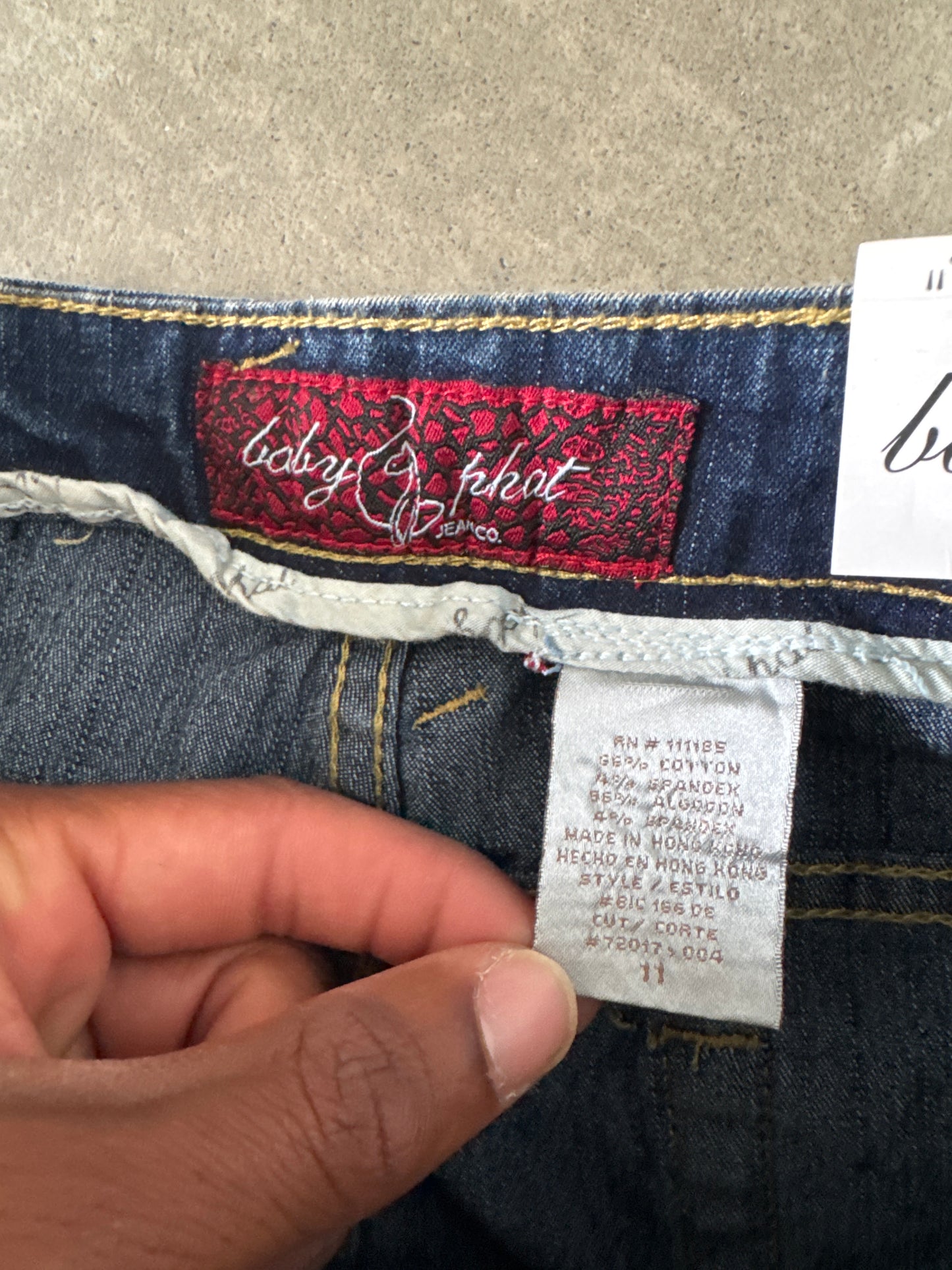 Vintage Y2K Women’s Baby Phat Bootcut Denim Jeans