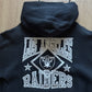 Vintage 80s NFL Los Angeles Raiders Football Full Zip Up Hoodie