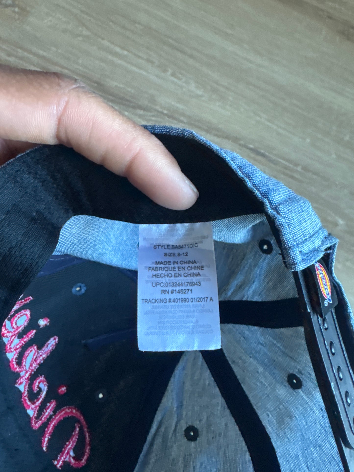 Dickies Established Since 1922 Snapback Hat