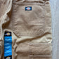 Dickies Dark Tan Relaxed Straight Double Knee Carpenter Pants