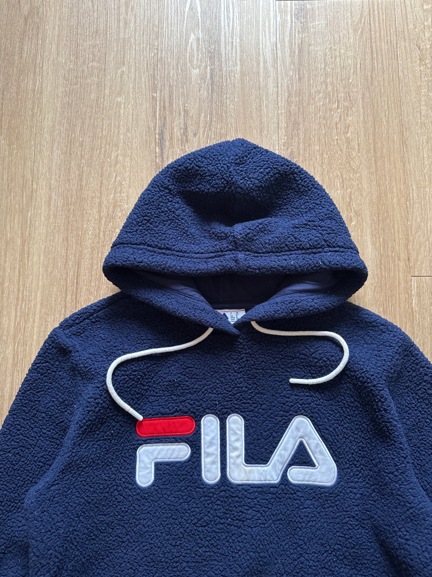 Women’s Fila Sherpa Navy Hoodie