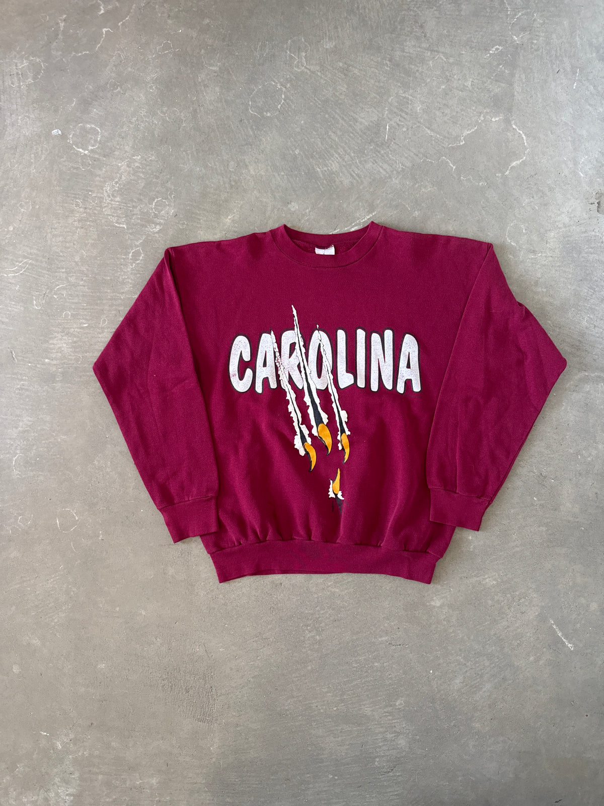Vintage 90s University Of South Carolina Gamecocks Claw Sweatshirt