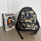 A Bathing Ape Bape 2021 Summer Collection Yellow Camo Magazine Backpack