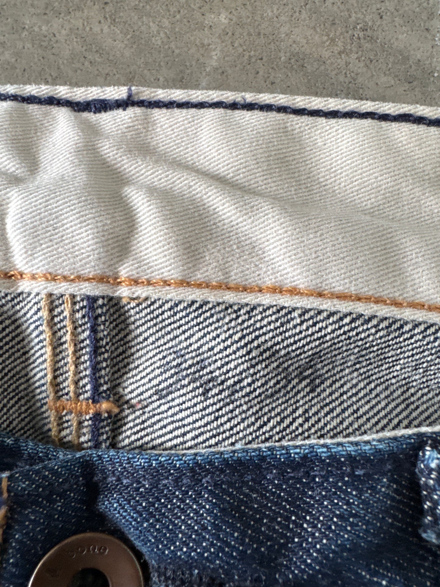 Rag Bone Straight Button Fly Denim Jeans