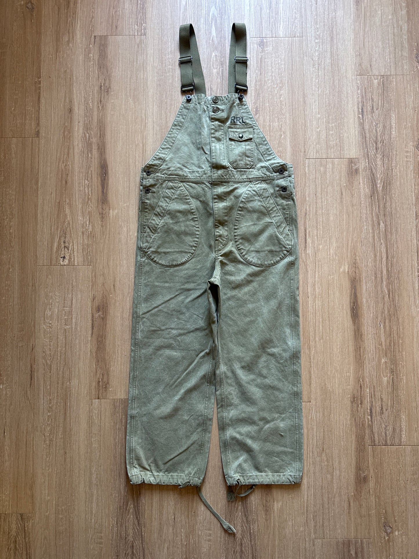 Vintage Sample Experimental Polo Ralph Lauren Double RL Co Naval Equipment Dept. Contract NXS 01722 Rennick Overall