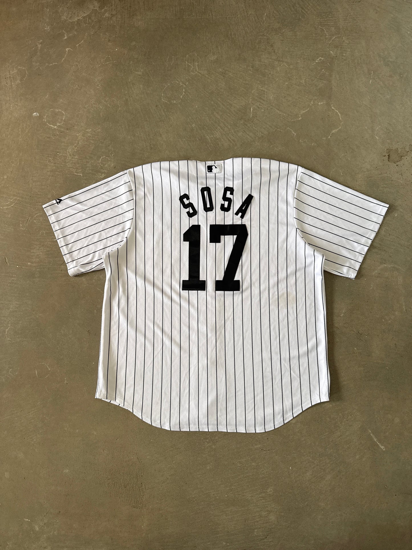 Majestic Chicago White Sox #17 Sammy Sosa Baseball Jersey