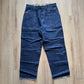 Vintage Y2K Platinum Fubu Fat Albert Baggy Denim Jeans
