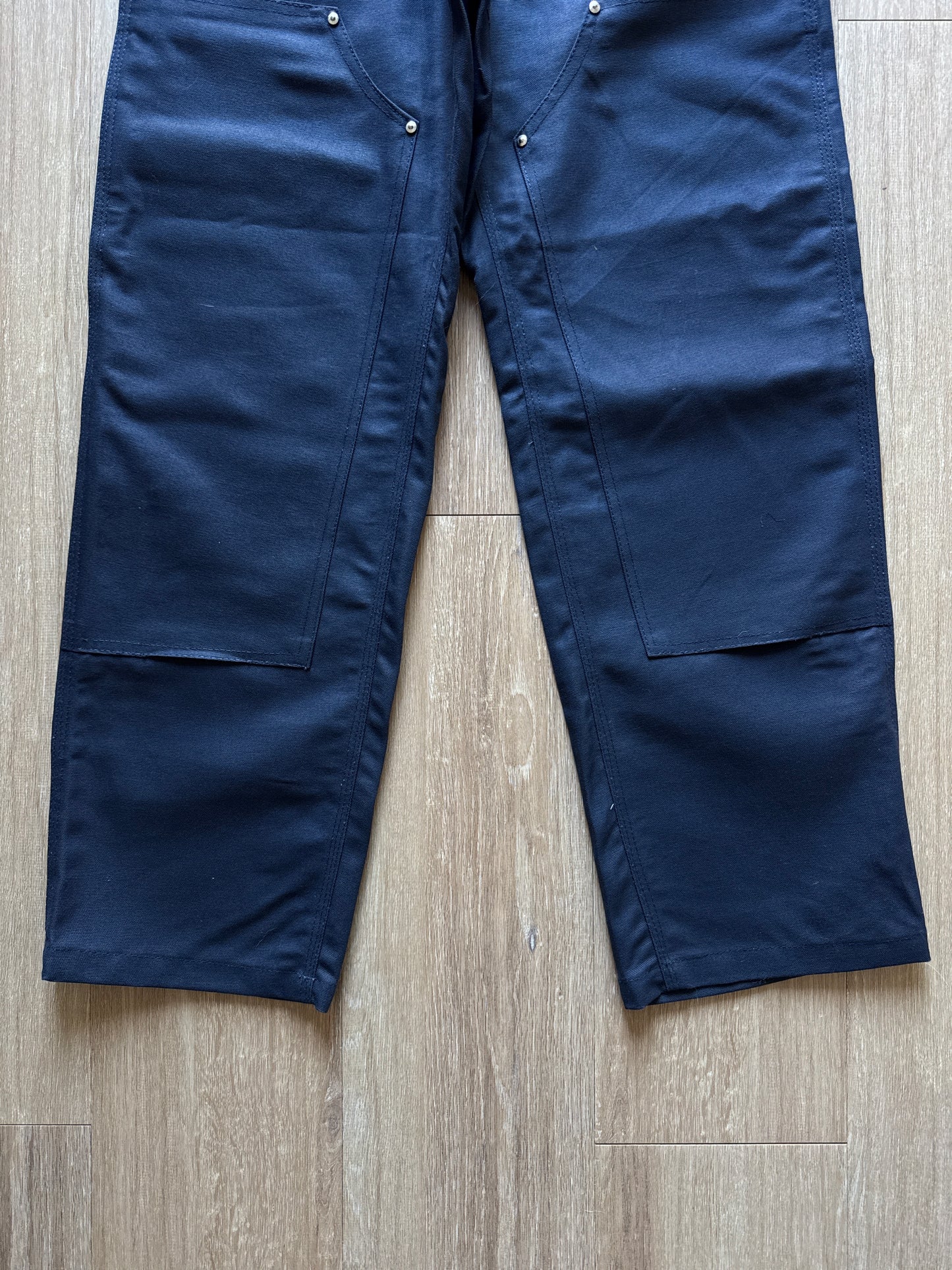 Carhartt Navy Blue Double Knee Pants