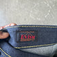 Evisu Gray Dog Japanese Art Selvedge Denim Jeans
