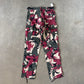 Vintage Burgundy Rhodesian Brushstroke Camo Cargo Pants