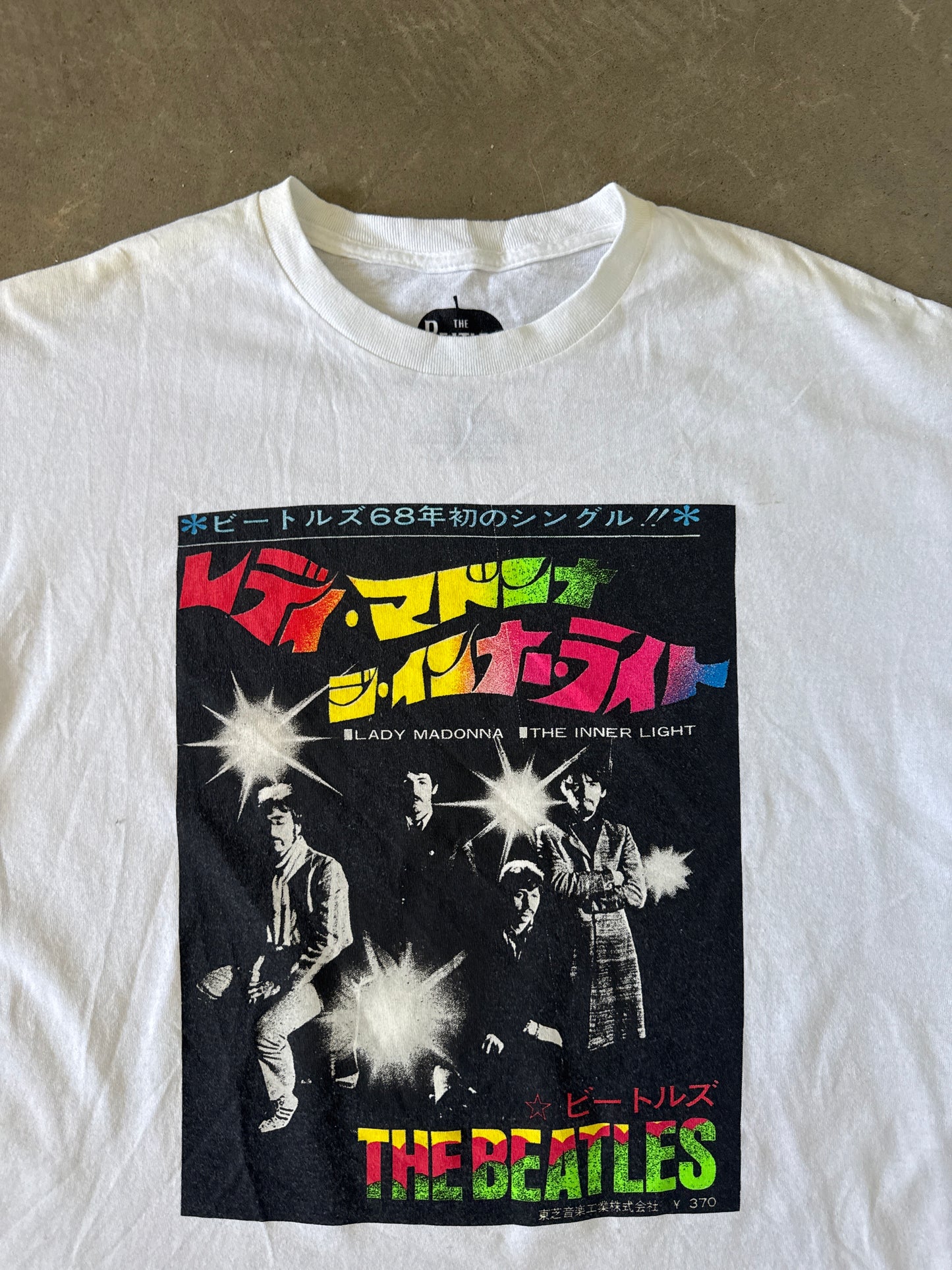 The Beatles Lady Madonna The Inner Light Japanese Tee