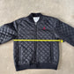 Y2K Youth Air Jordan Embroidered ￼ Logo Quilted Varisty Style Jacket