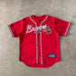 Vintage Majestic Atlanta Braves Baseball Jersey