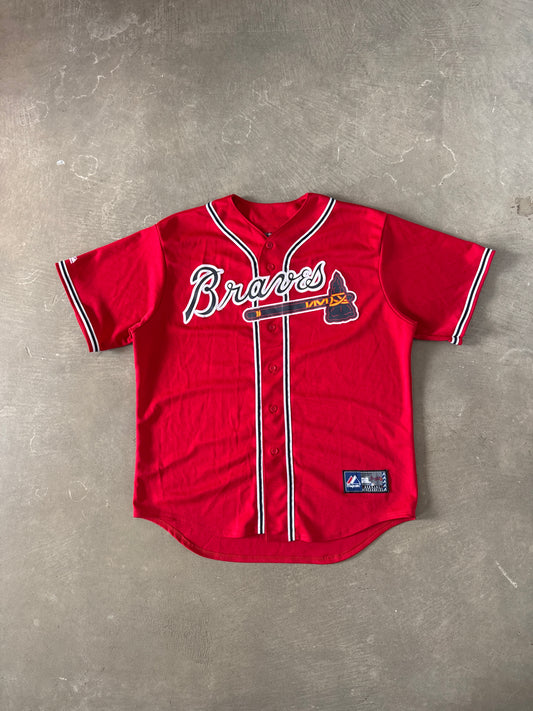Vintage Majestic Atlanta Braves Baseball Jersey