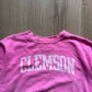 University Of Clemson Tigers Pink Sweatshirt