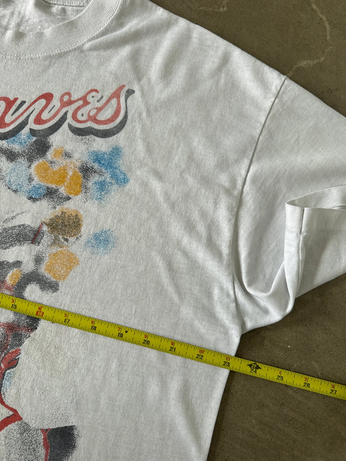 Vintage 1992 MLB Atlanta Braves Wrap Around Tee