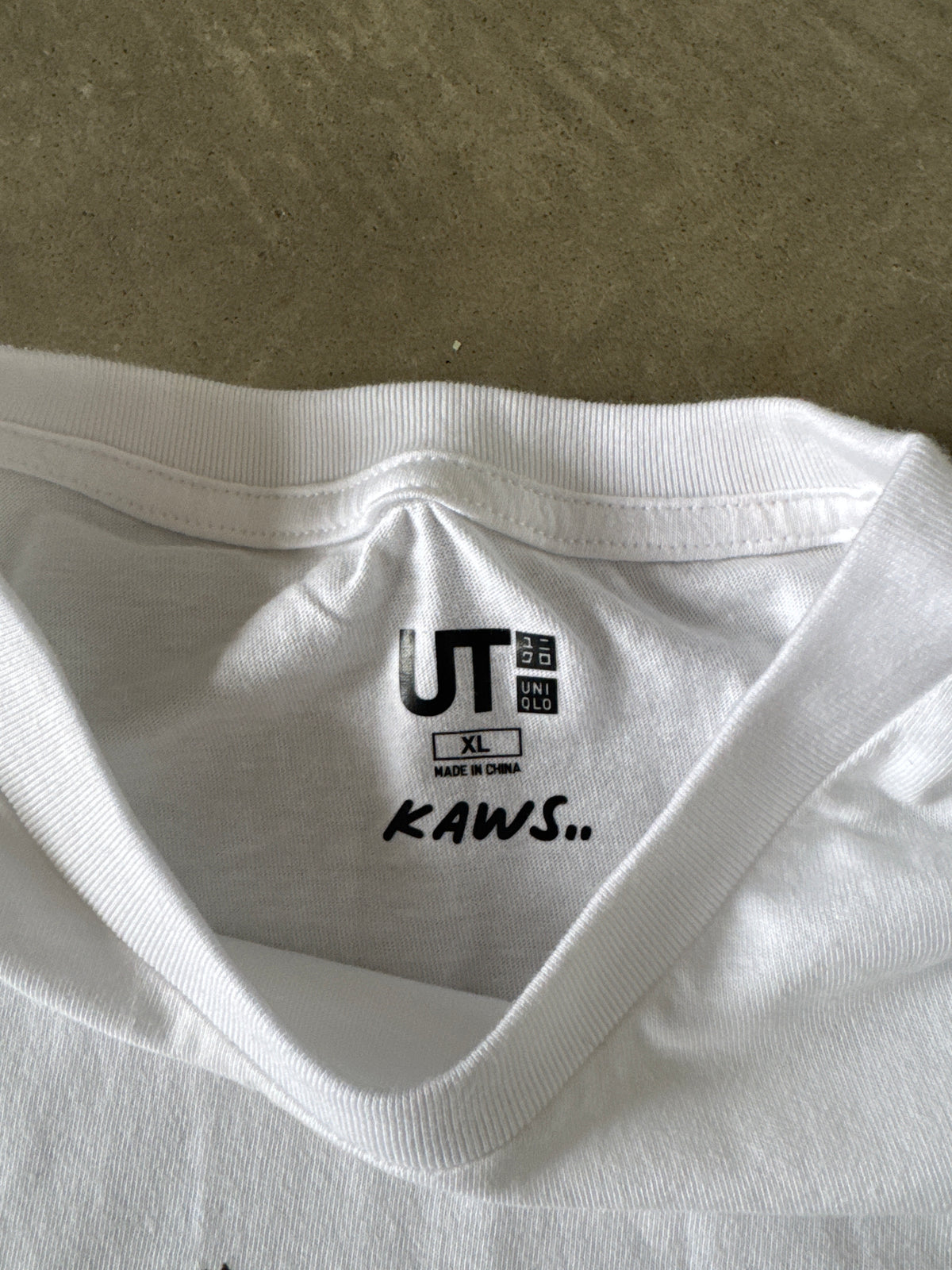 Kaws x Uniqlo Clean Slate Tee