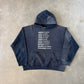 Vintage Black History Quote Sun Faded Hoodie