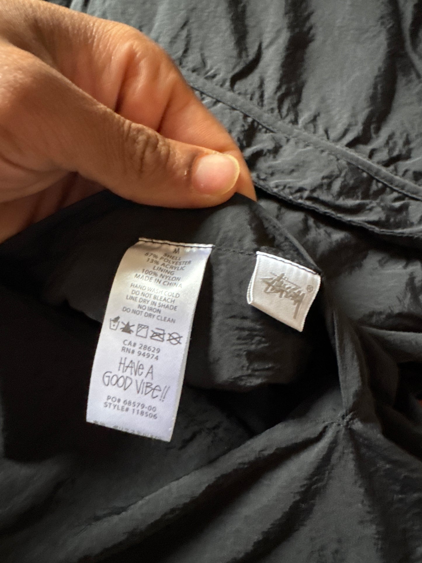 Stussy Sherpa Reversible Tangerine Vest