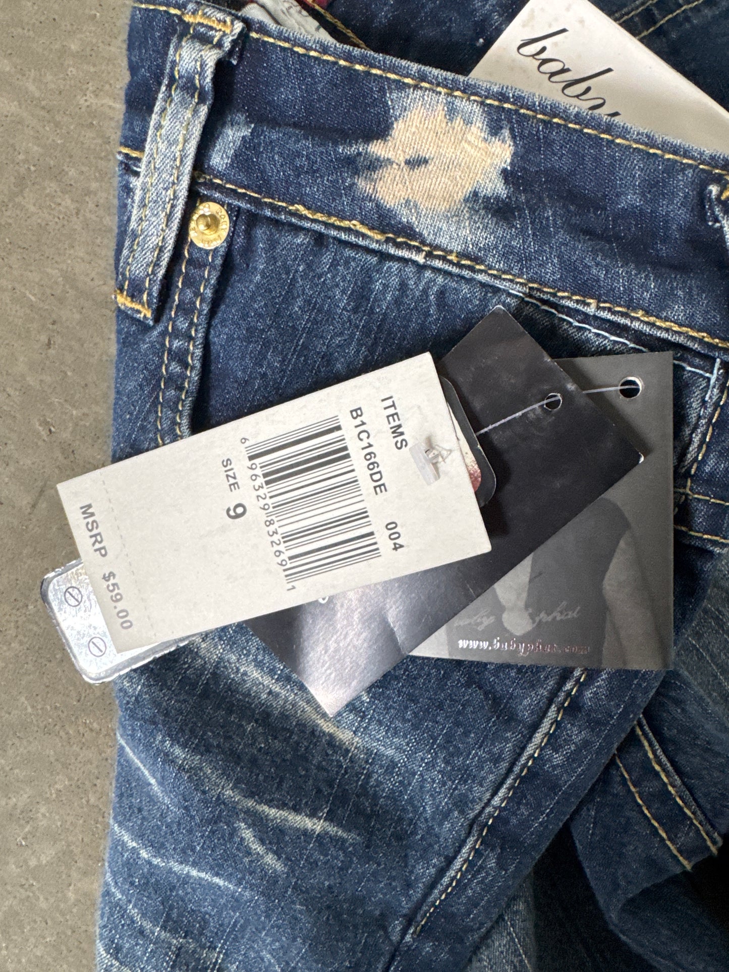 Vintage Y2K Women’s Baby Phat Bootcut Denim Jeans