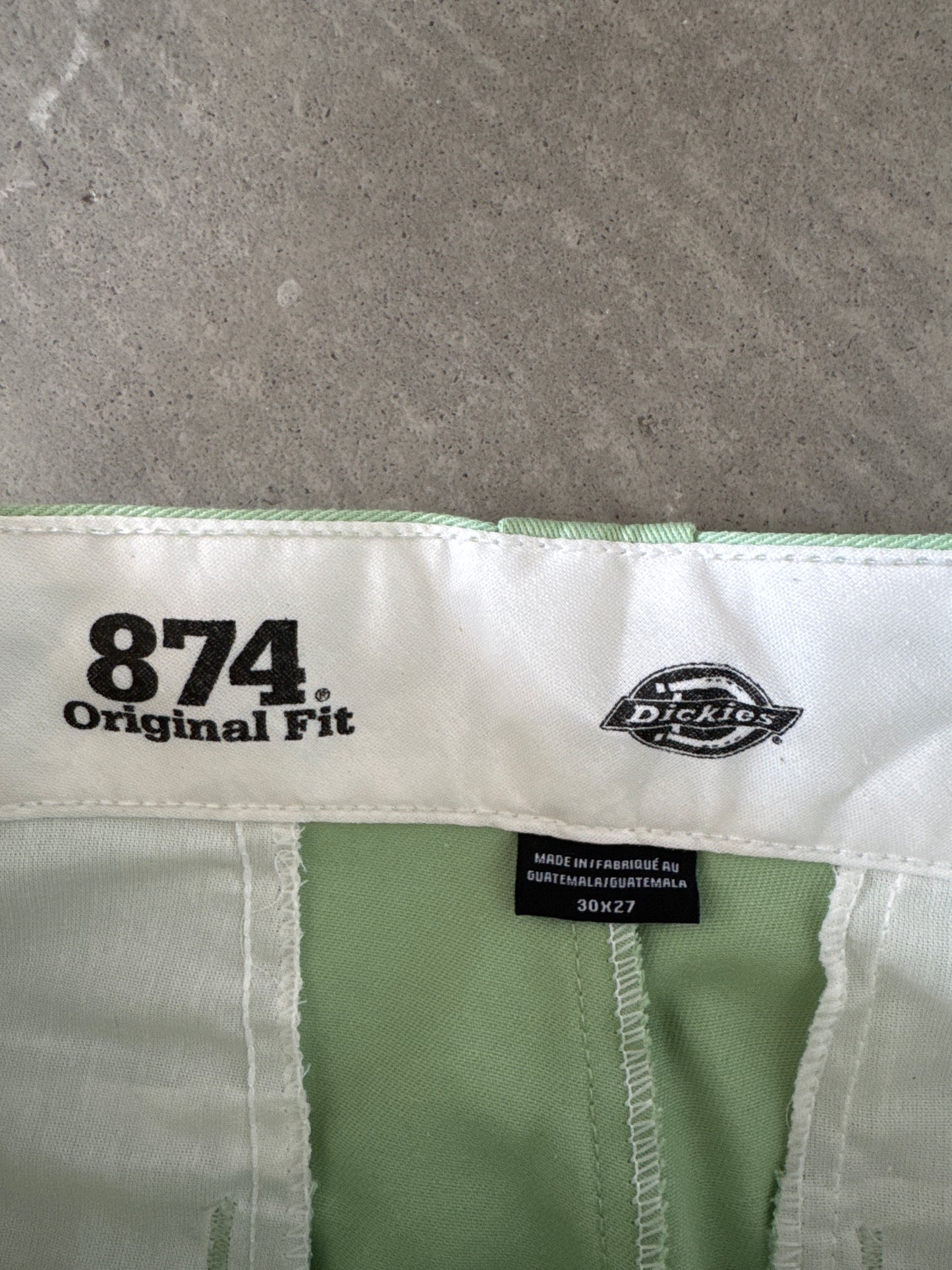 Dickies 874 Original Fit Guacamole Mint Green Chino Pants