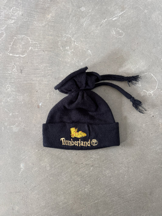 Vintage 90s Timberland Boots Embroidered Rag Tie Beanie