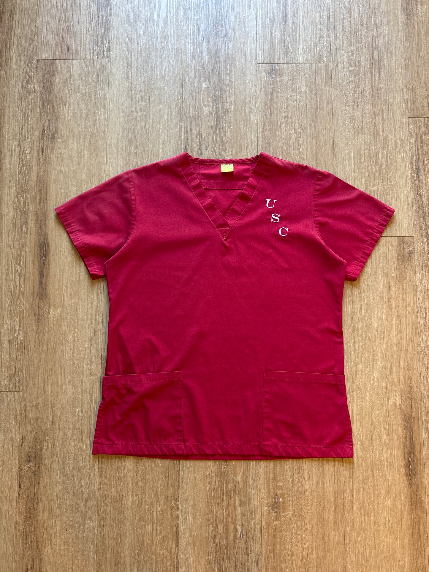 Vintage University Of South Carolina Gamecocks Scrub Top Tee