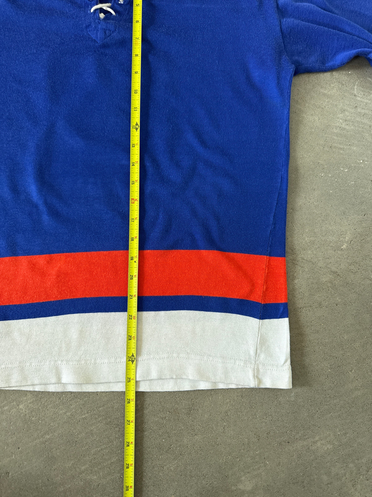 Vintage 1950s Blank Hockey Jersey