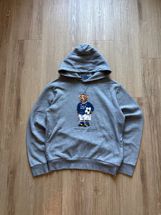 Polo Ralph Lauren Soccer Polo Bear Fleece Hoodie