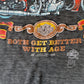 Vintage 1985 3D Emblem Harley Davidson Harleys & Wiskey Steve McDonald