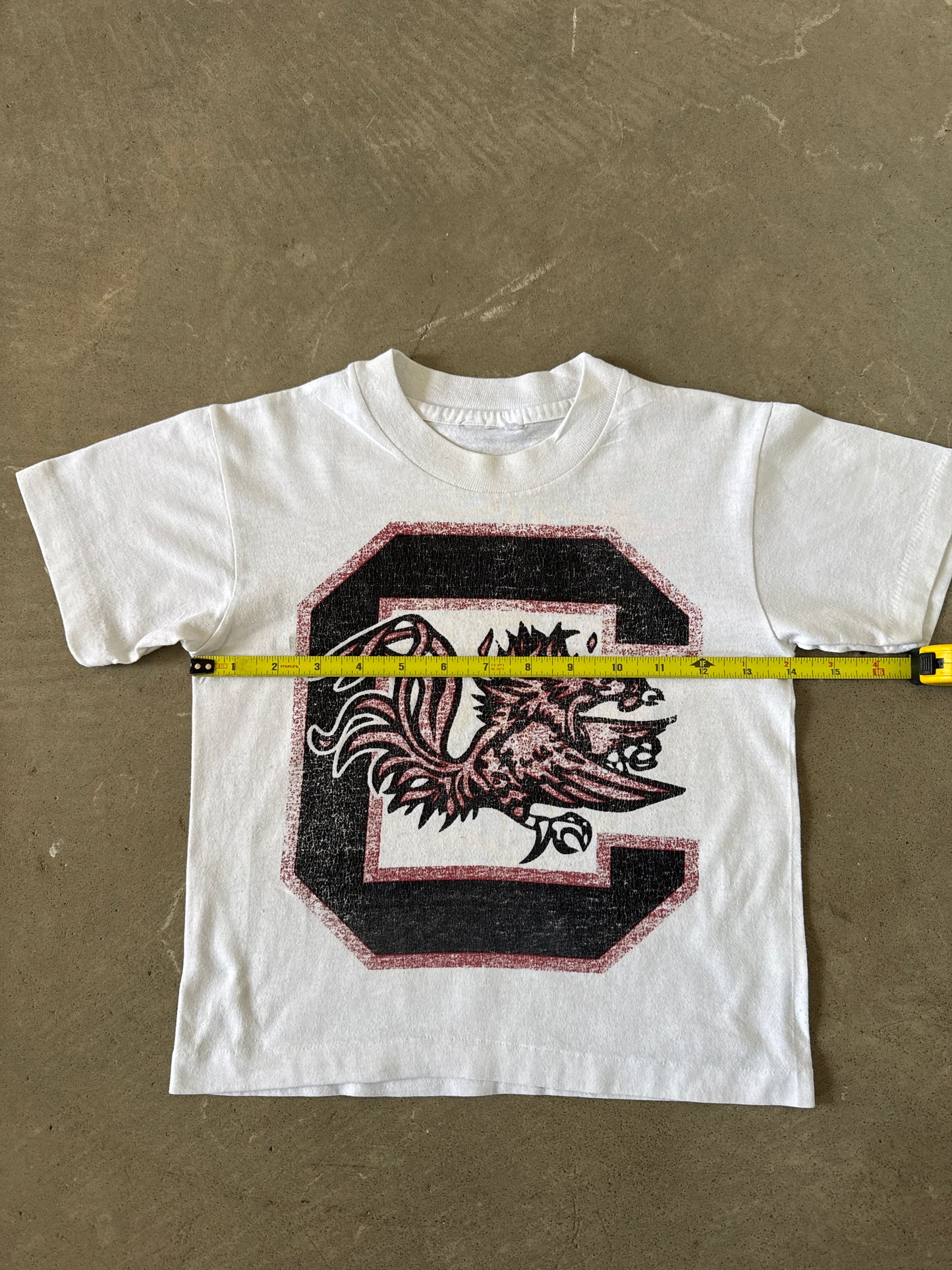 Vintage 90s Toddler University Of South Carolina Gamecocks Tee