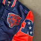 Mitchell & Ness Chicago Bears Primetime Throwbacks Vintage Satin Full-Snap Jacket