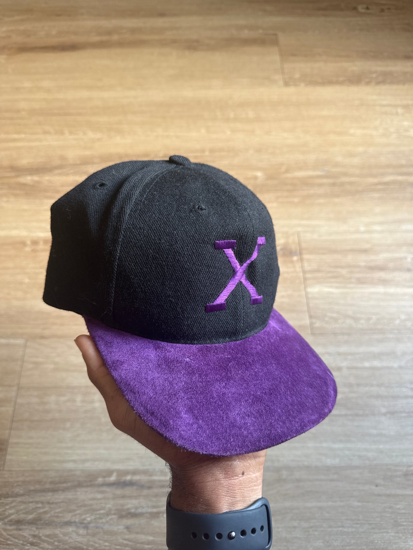 Vintage 90s Malcolm X Snapback Cap Hat