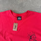 Stussy Fire Dice Red Tee