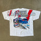 Vintage 90s Chase Authentic’s Rusty Wallace Rockin In The USA All Over Print Tee
