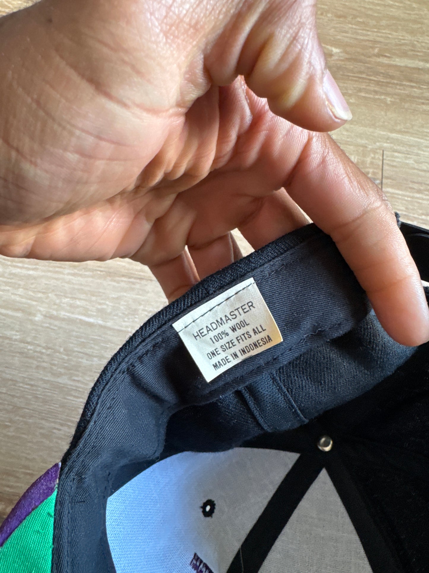 Vintage 90s Malcolm X Snapback Cap Hat