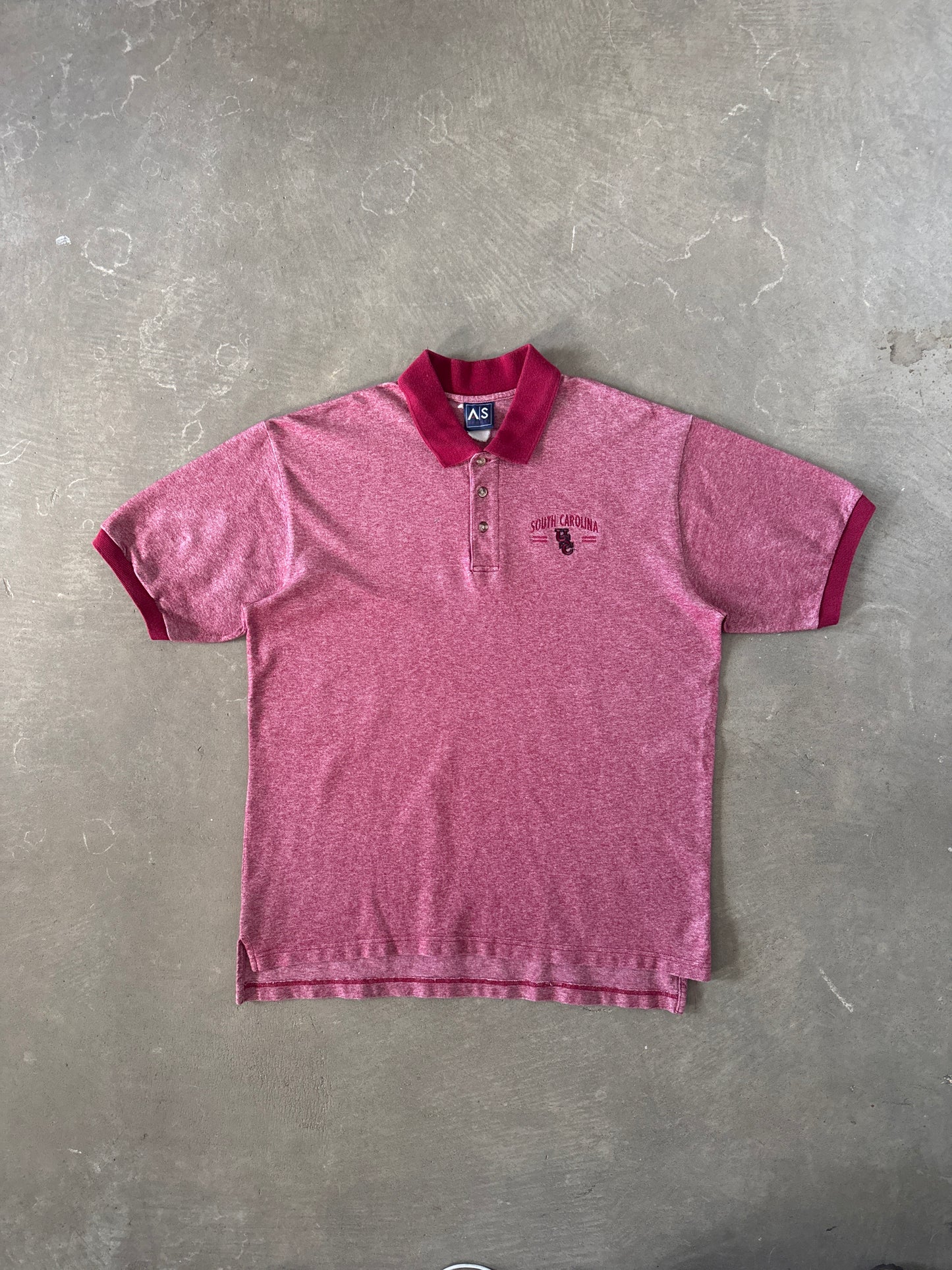 Vintage University Of South Carolina Gamecocks Polo Shirt