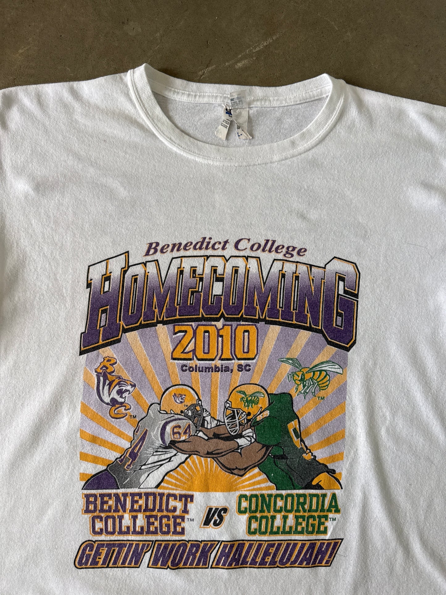 2010 Benedict College Tiger Homecoming Tee